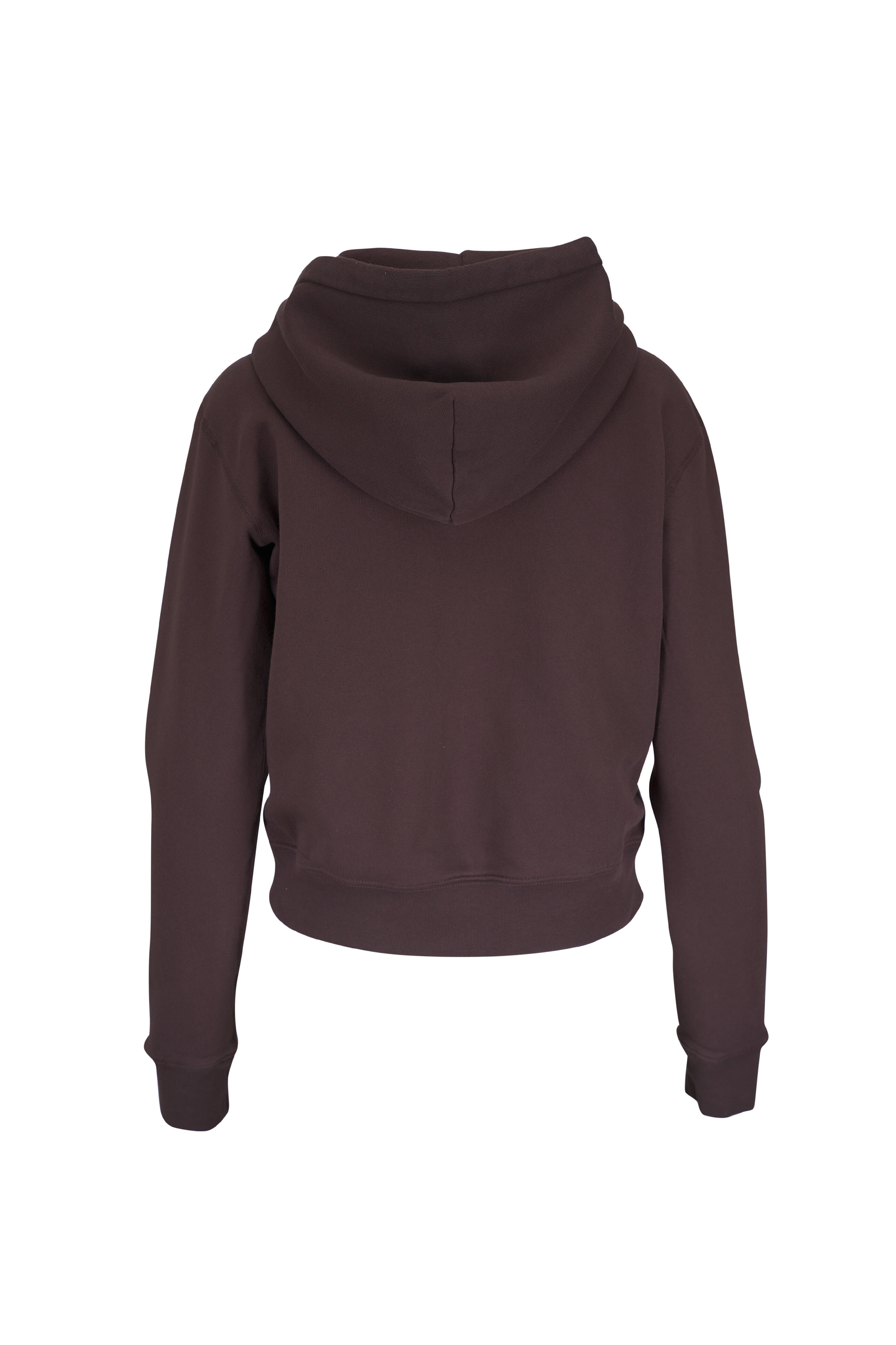 Nili Lotan - Callie Espresso Zip Up Hoodie | Mitchell Stores