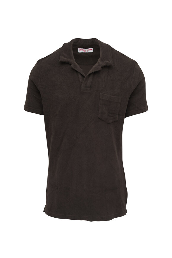 Orlebar Brown Terry Truffle Cotton Short Sleeve Polo