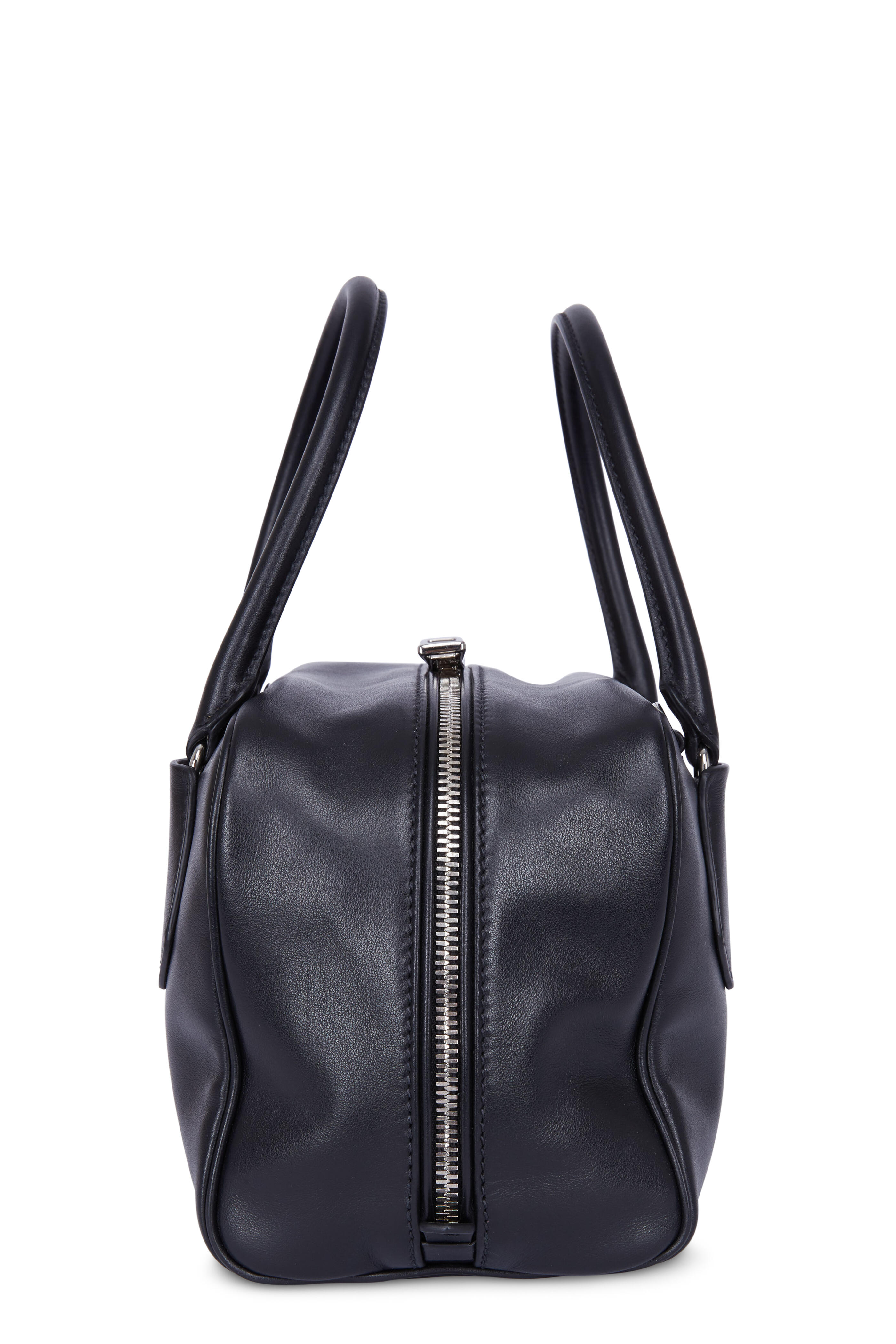 Prada Women's Black Double Saffiano Leather Mini Bag | by Mitchell Stores