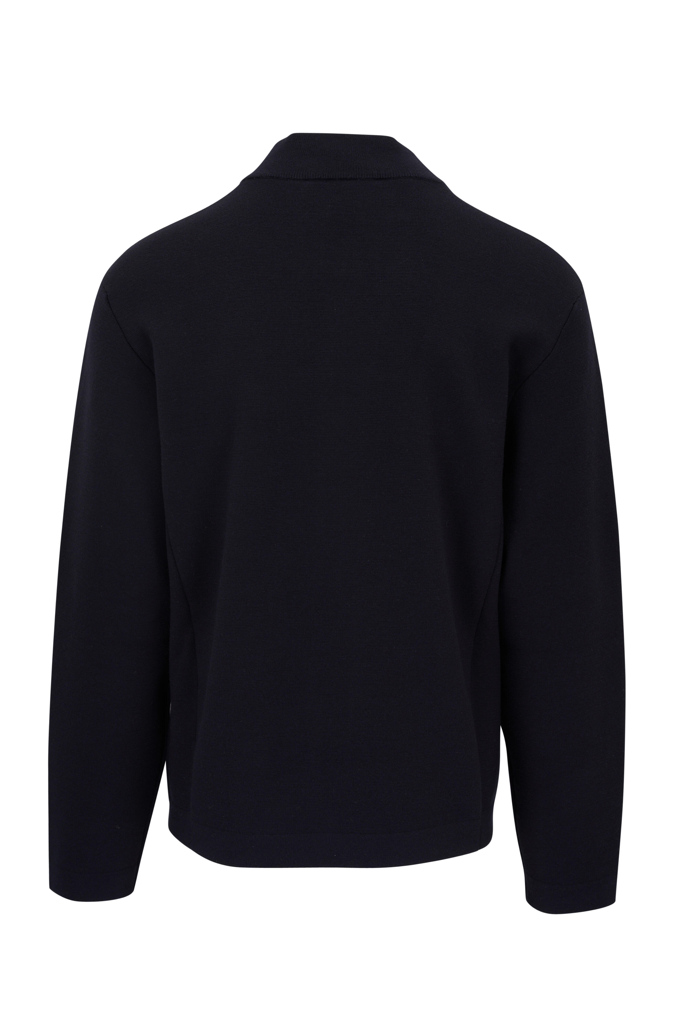 Loro Piana ダークブルー カーディガン Loro Piana ダークブルー カーディガン Loro Piana ダークブルー