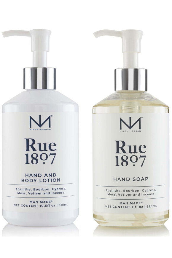 Niven Morgan Rue 1807 Soap & Lotion Set - view 1