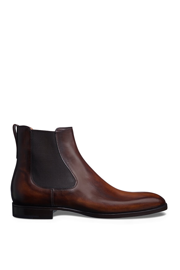 Berluti - Classic Capri Tobacco Leather Boot