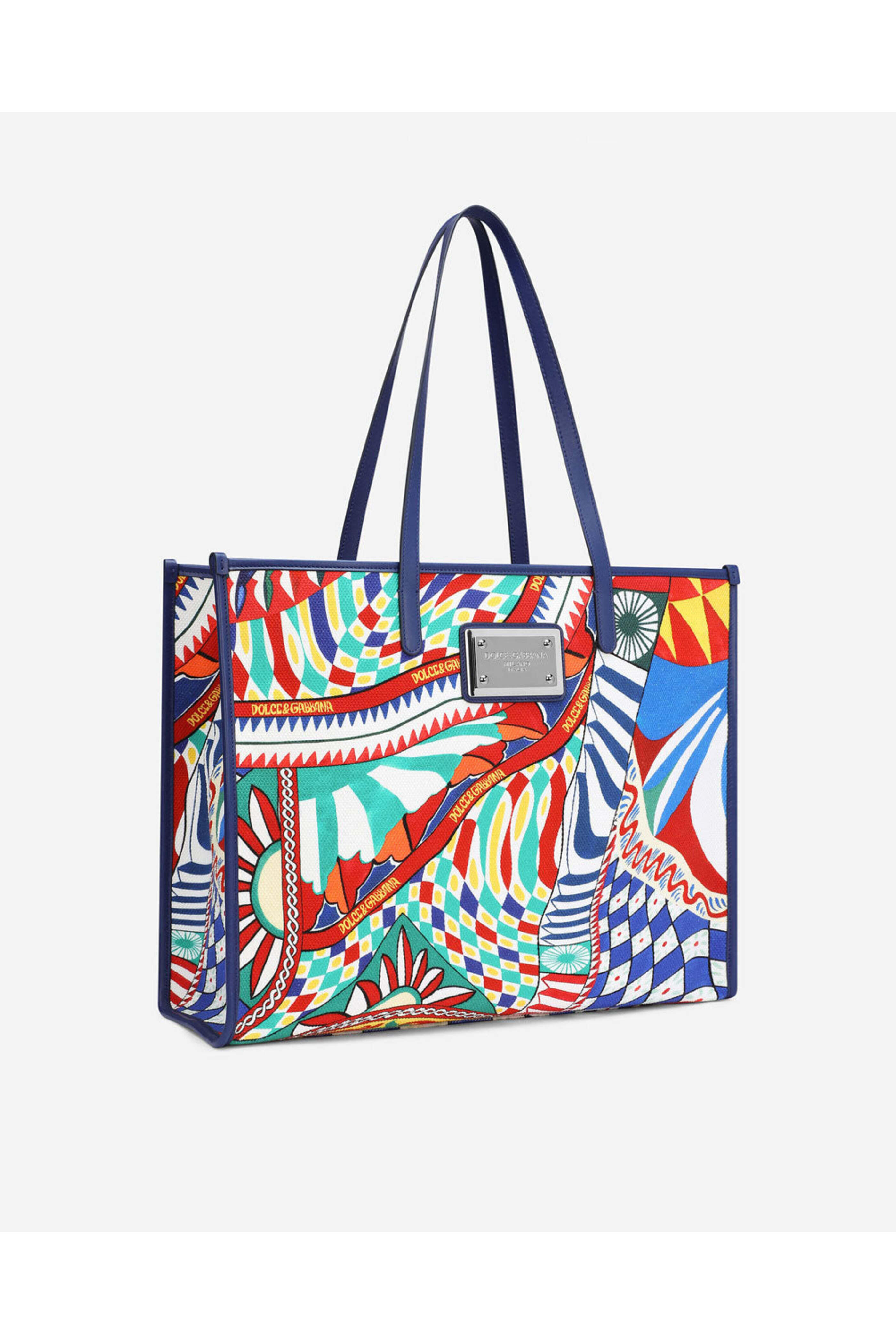 Dolce & Gabbana - Canvas Tote in Carretto
