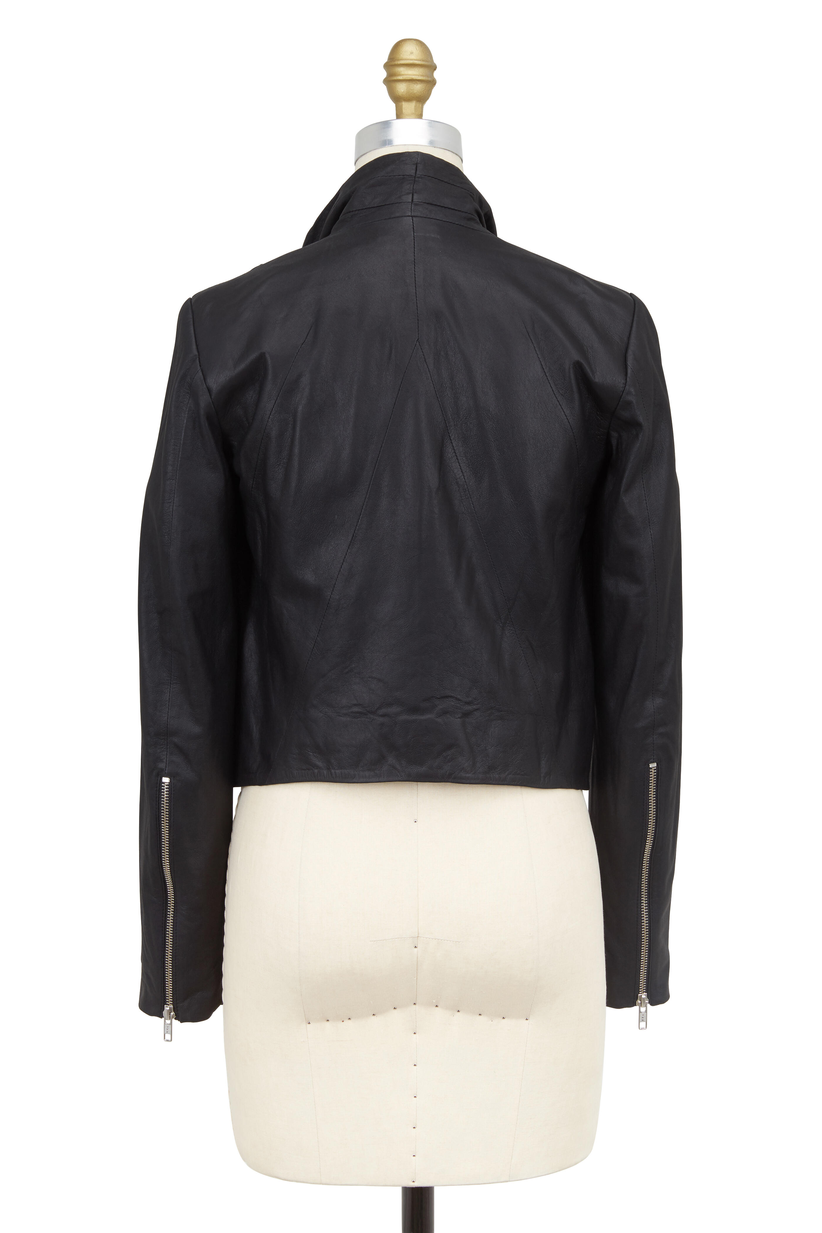 Helmut Lang deals Asymmetrical Moto Jacket