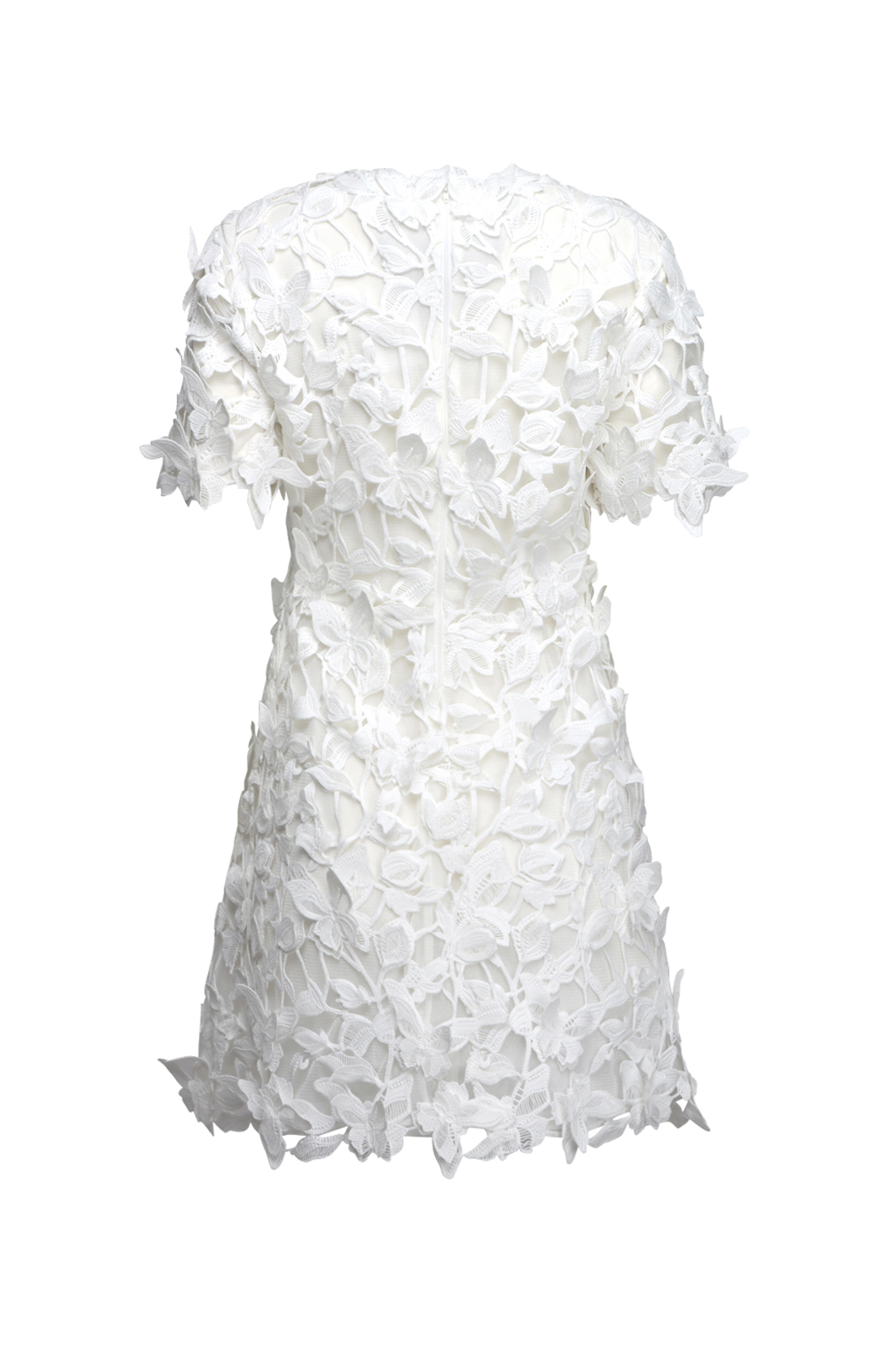 Simkhai - Darla White Applique Mini Dress