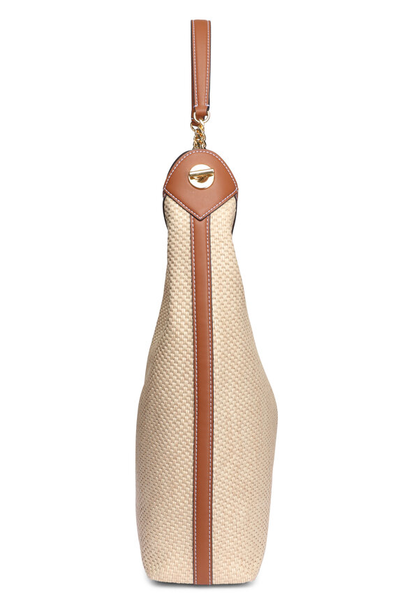Veronica Beard Jour Natrual Raffia Shoulder Bag - view 3
