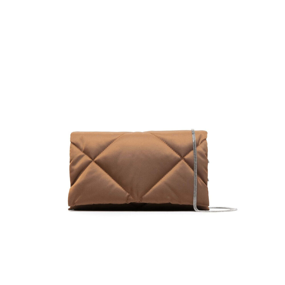 Brunello Cucinelli - Quilted Crossbody Bag in Farro