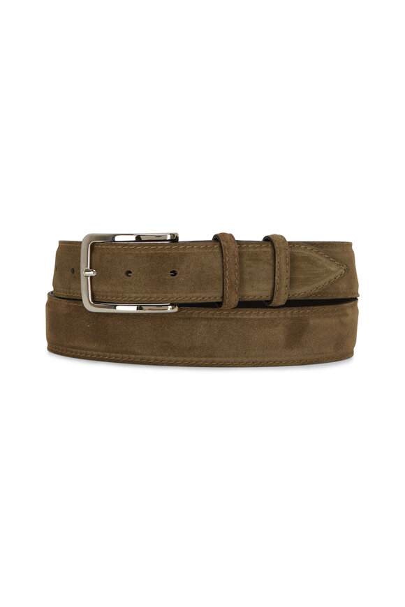 Bontoni - Tan Suede Belt