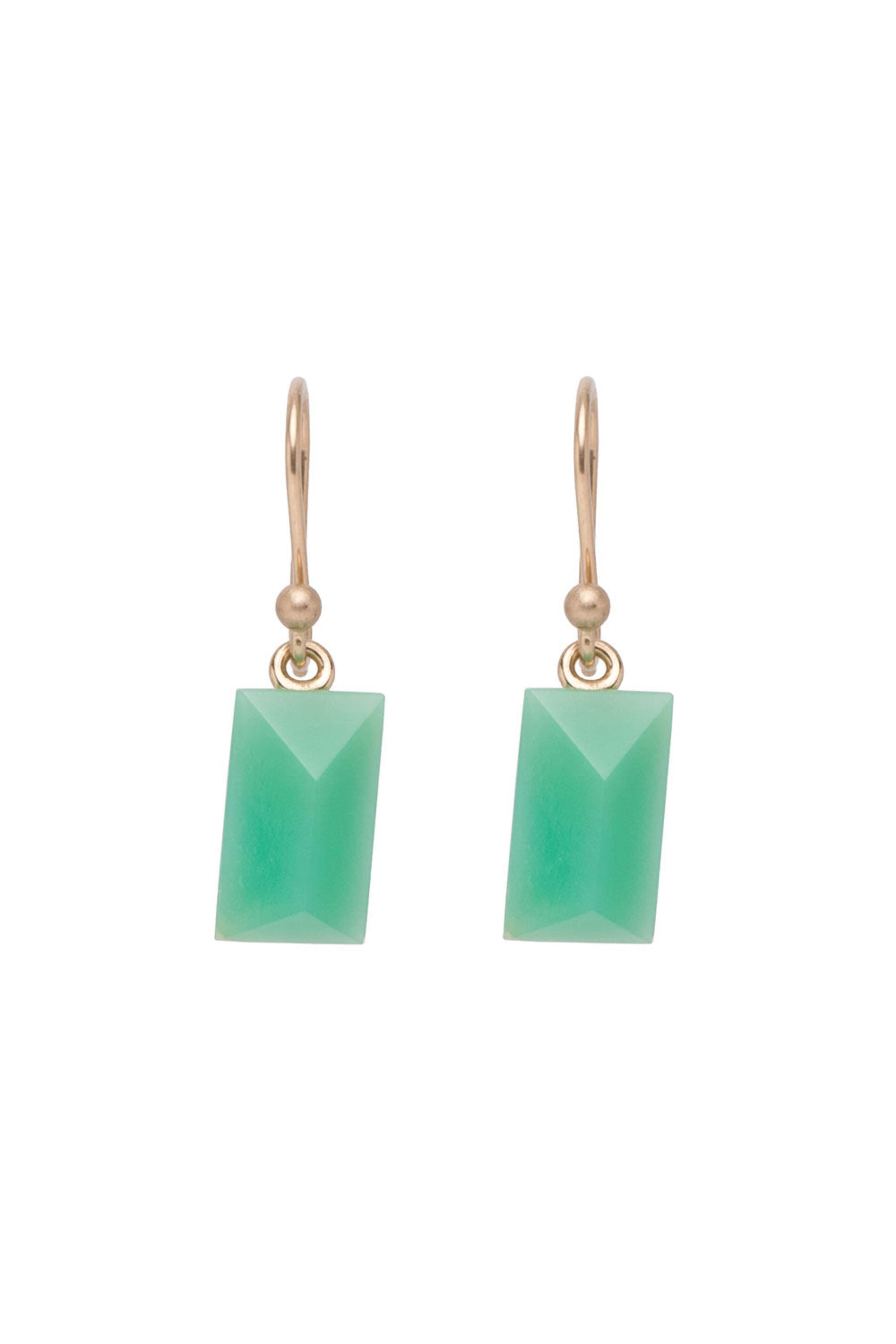 Ted Muehling - Chrysoprase Gem Earrings