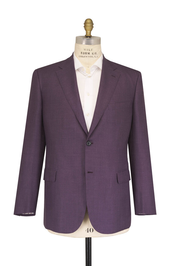 Brioni Ravello Rose Check Cashmere, Silk, Linen Sportcoat - view 3