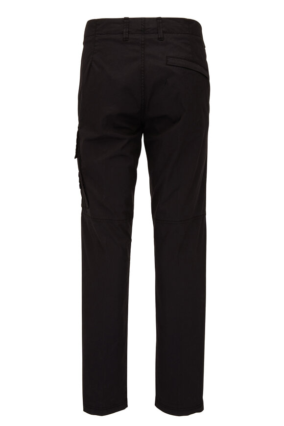 Stone Island - Black Stretch Cargo Pants