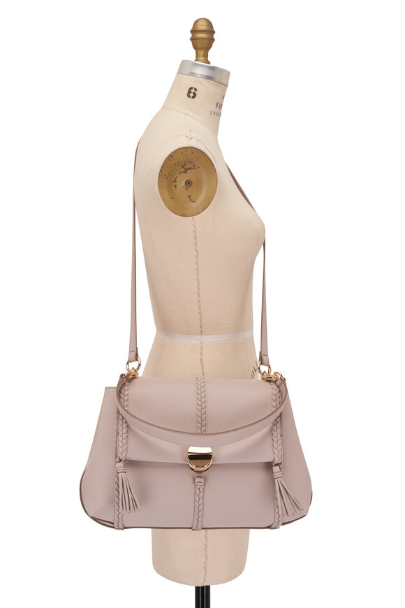 Chloé - Penelope Medium Wild Gray Soft Shoulder Bag