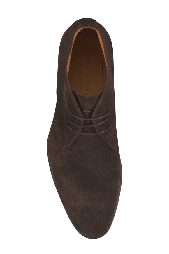Bontoni Desert Dark Brown Suede Derby - view 3