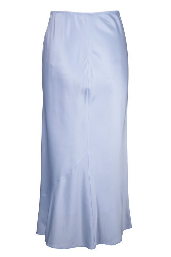 Dorothee Schumacher Blue Sense Of Shine Silk Skirt - view 3