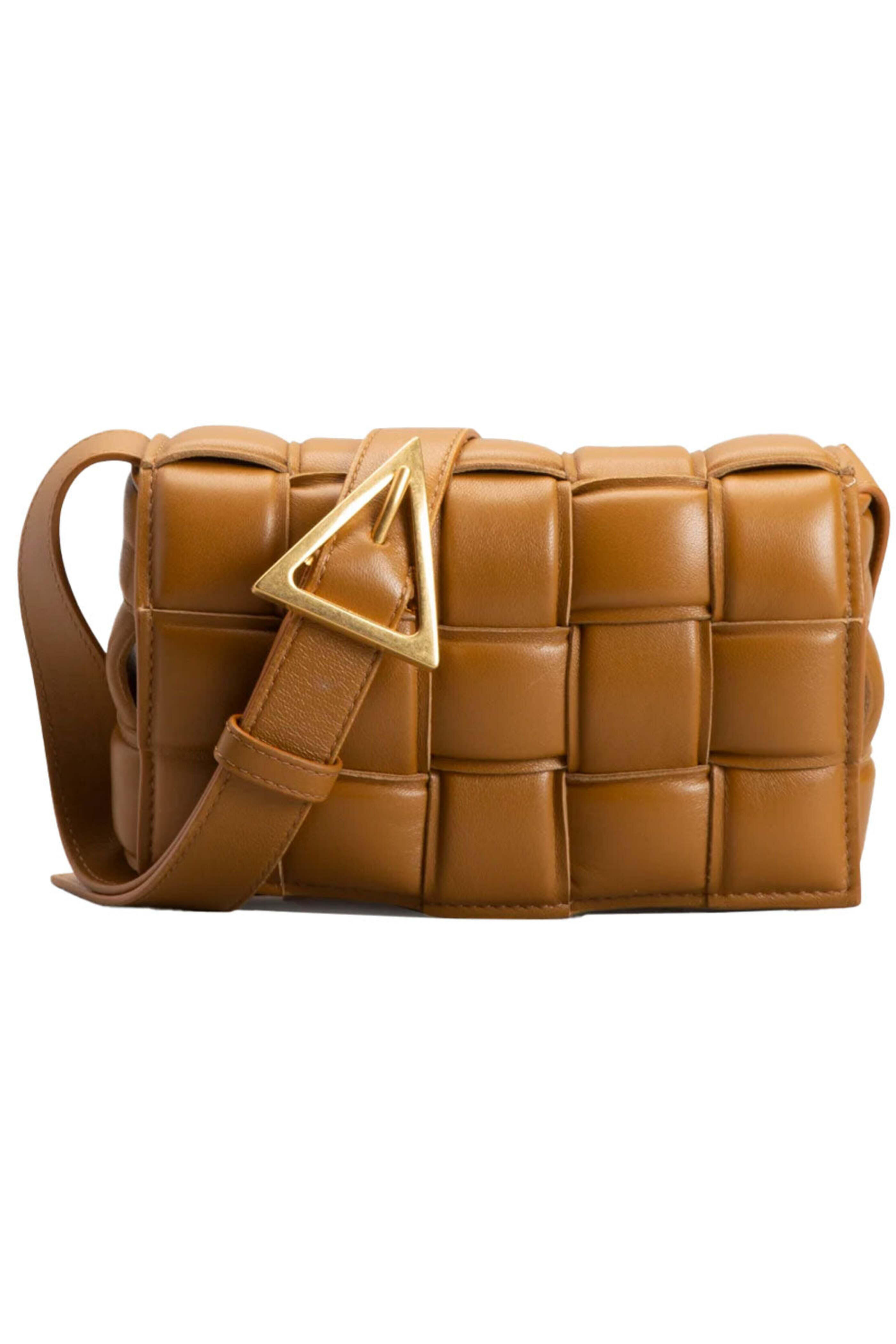 Bottega Veneta - Small Padded Cassette Bag in Camel