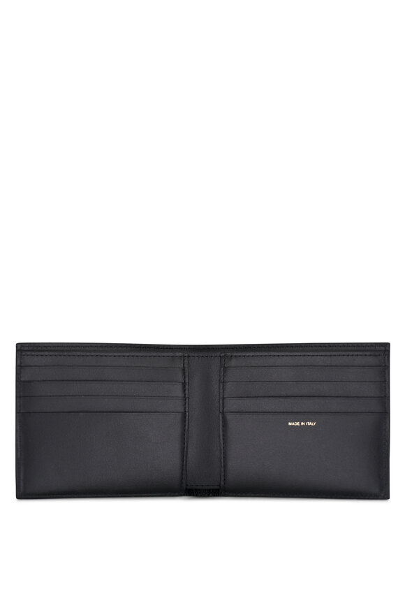 Paul Smith - Black & Multicolor Stripe Bi-Fold Wallet