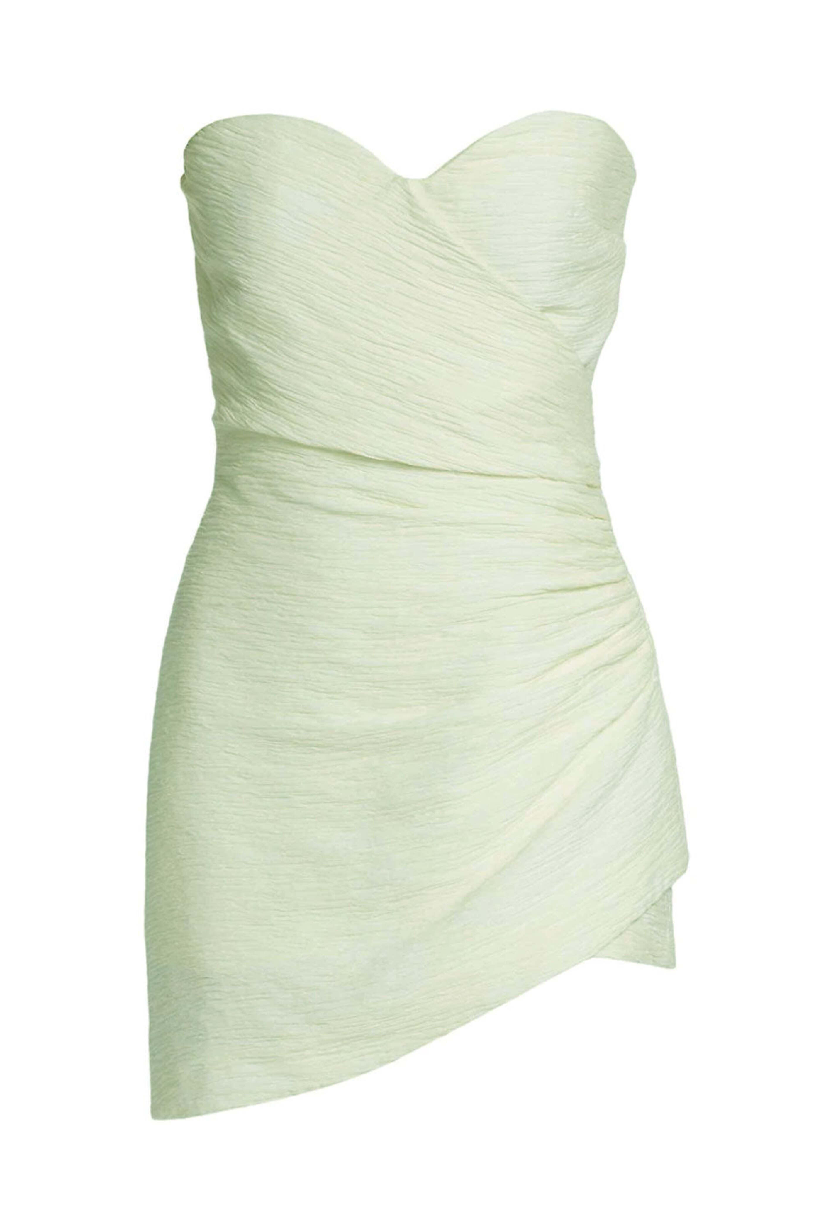 Alexis - Sage Strapless Zalik Romper