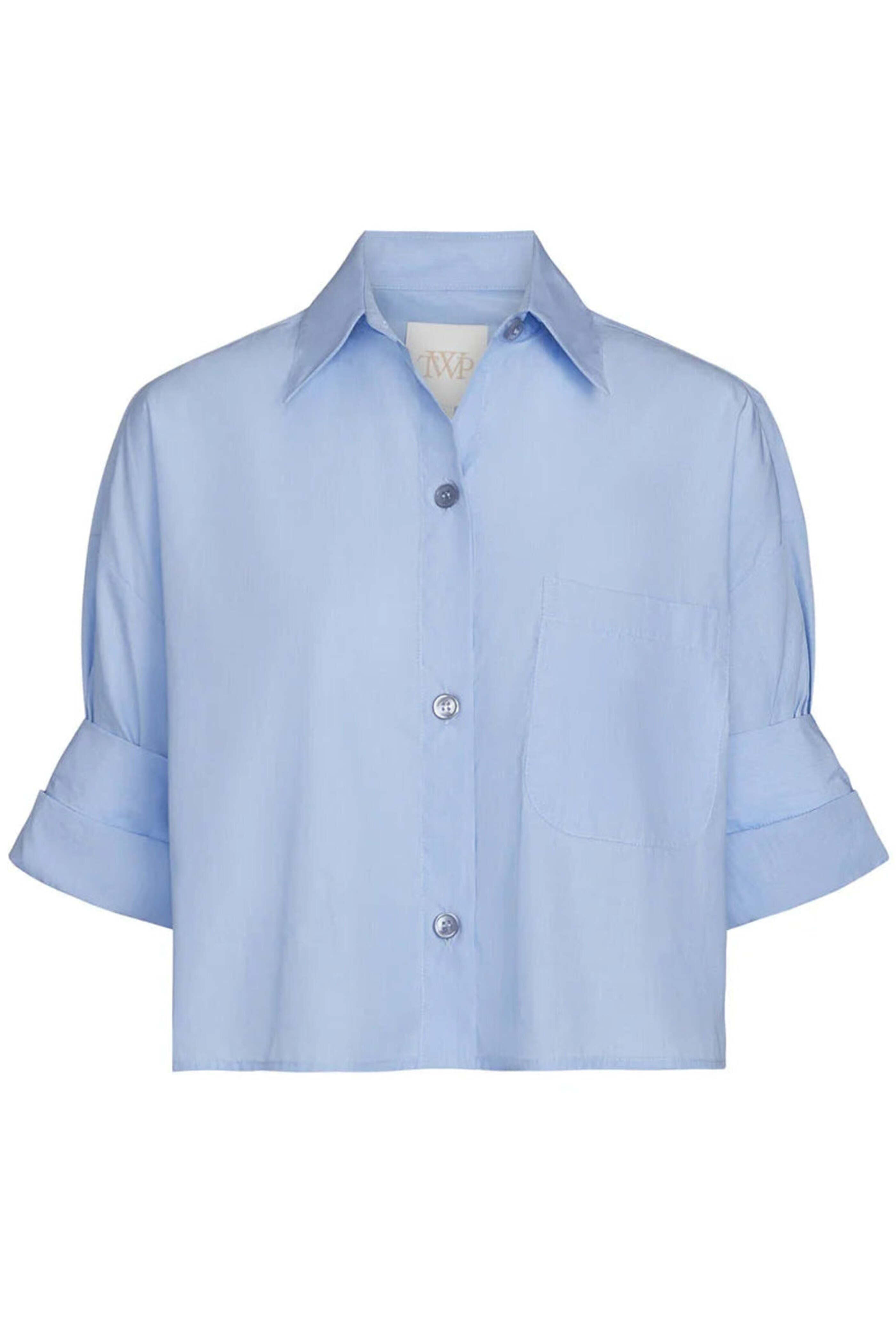 TWP - Oxford Blue Next Ex Shirt | Mitchell Stores