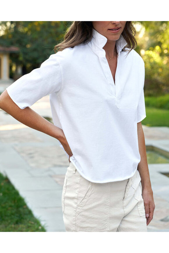 Frank & Eileen White Patty Popover Henley - view 2