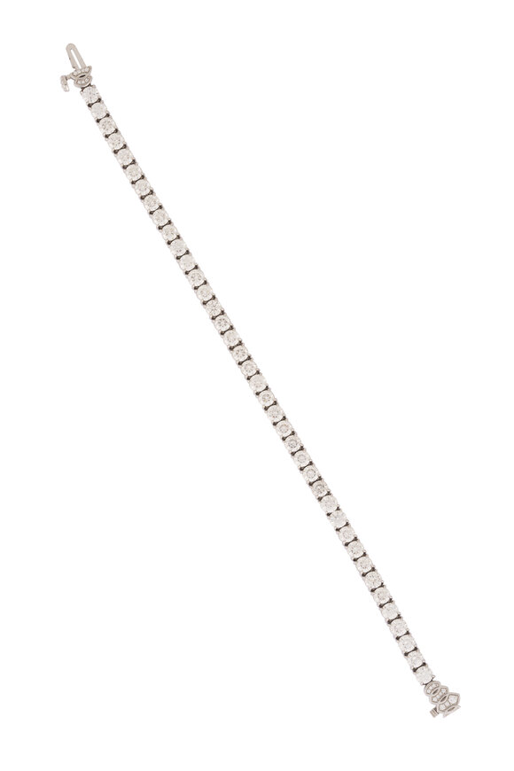 Kwiat Platinum Diamond Tennis Bracelet - view 1