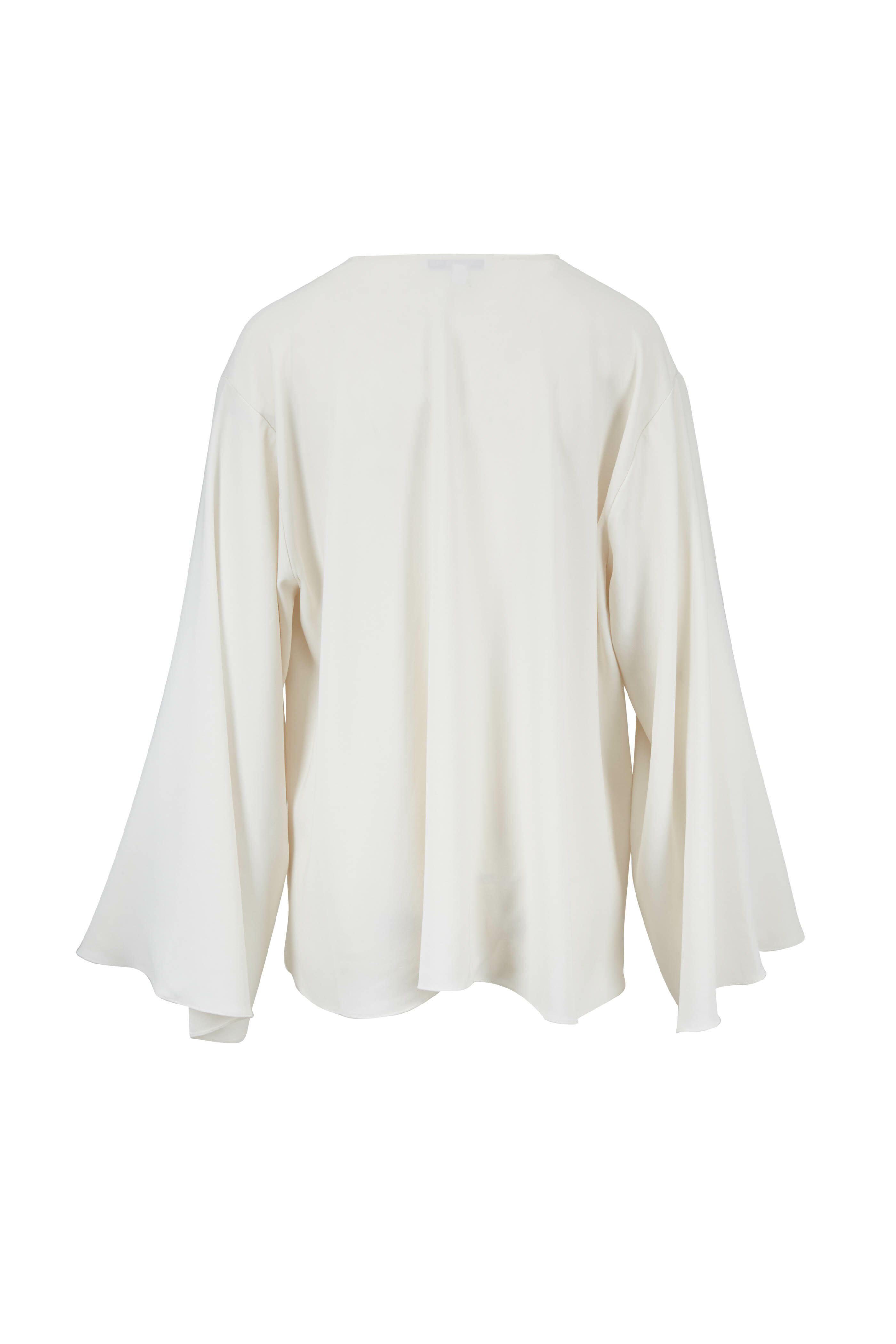 Elizabeth & James - Ellis Alabaster V-Neck Top