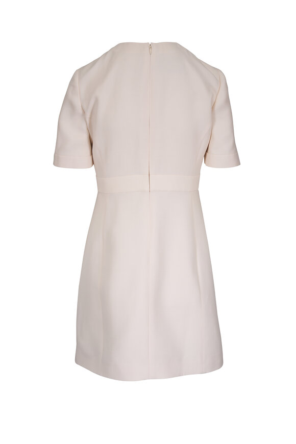 Valentino Cream Wool & Silk Mini Dress - view 2