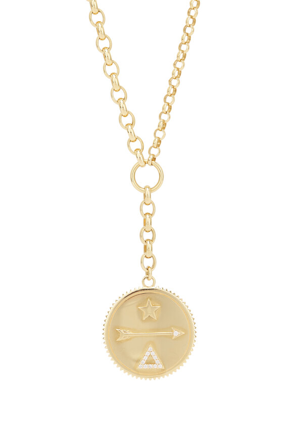 Foundrae Dream Heavy Mix Belcher Extension Chain Necklace - view 3