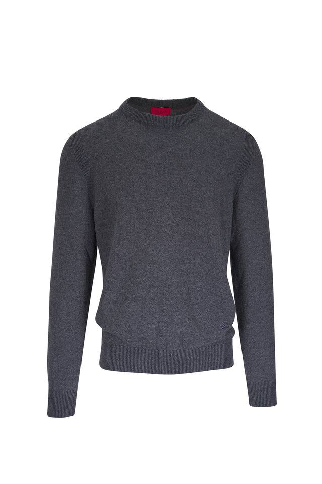 Brunello Cucinelli M29805200CXV04 関税送料込 Brunello Cucinelli - Gray Solid Cashmere Coat | Mitchell Stores