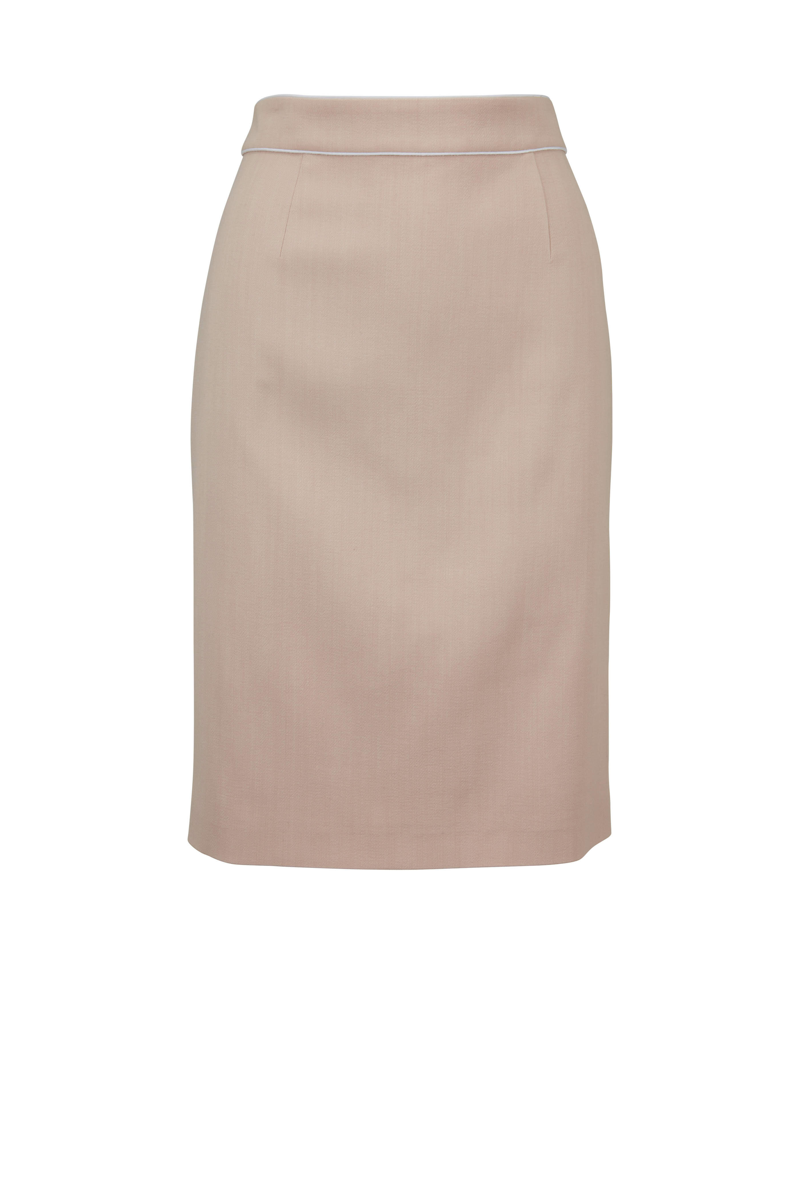 Powder pink pencil clearance skirt