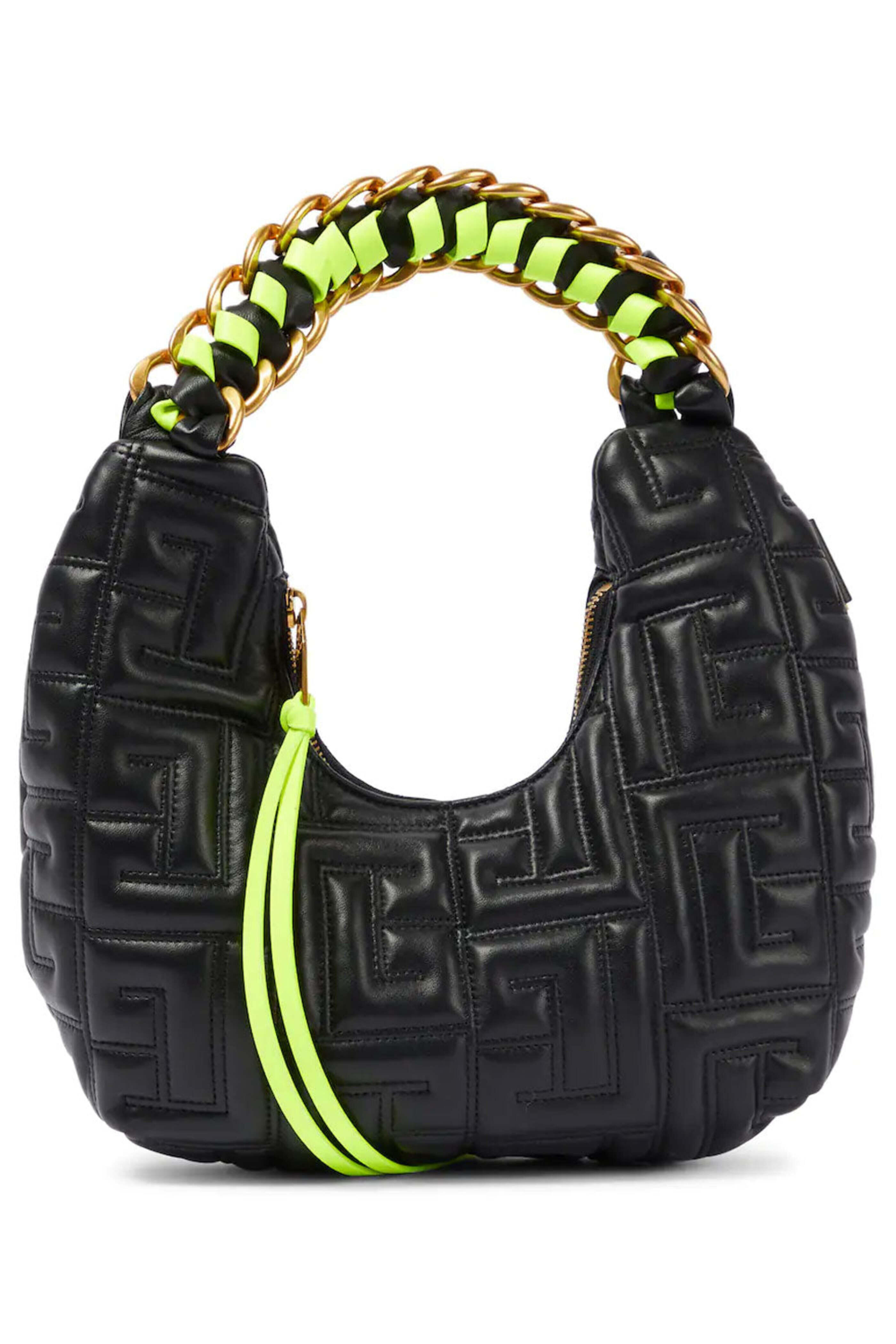 Balmain - Mini Quilted Pillow Shoulder Bag in Black