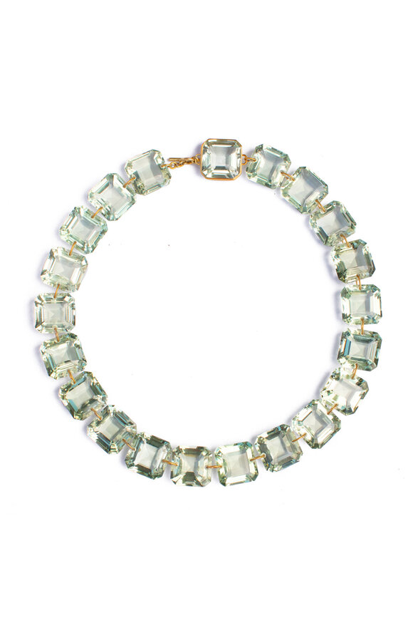 Marie-Hélène De Taillac Green Quartz Summer Necklace