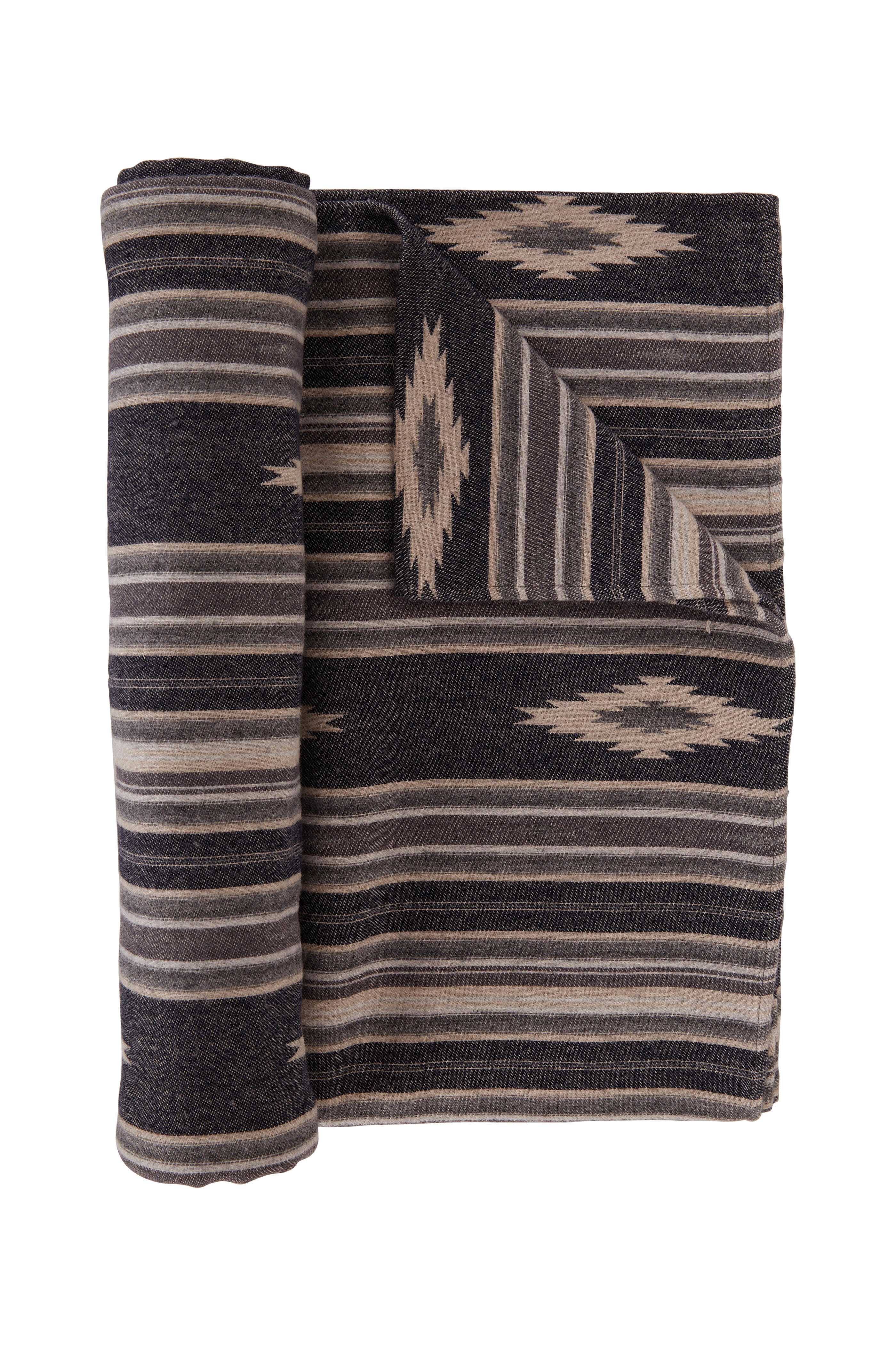 Faherty Brand - Adirondack Smoke Serape Blanket