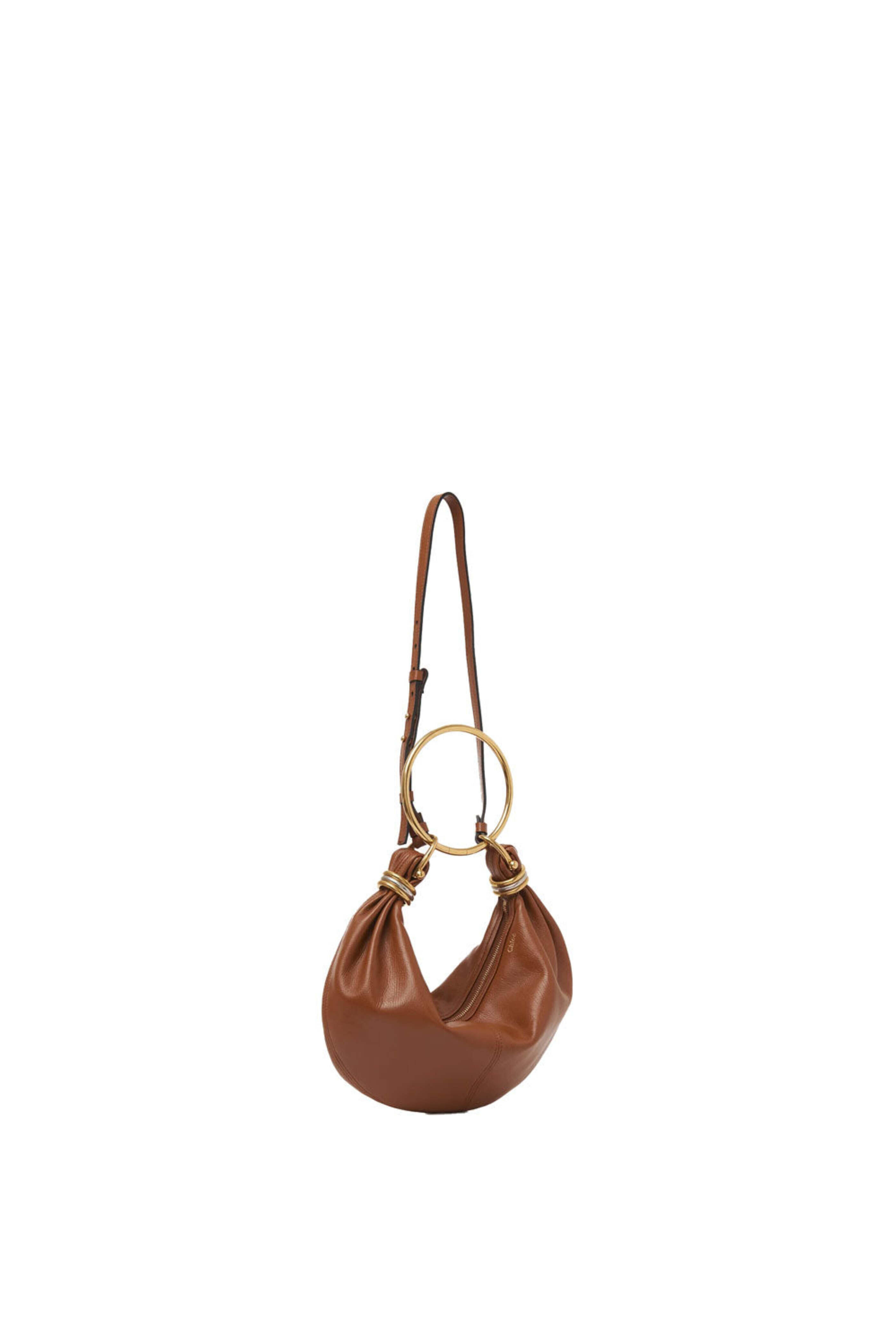 Chloé - Small Bracelet Hobo Bag in Clay Brown | Mitchell Stores