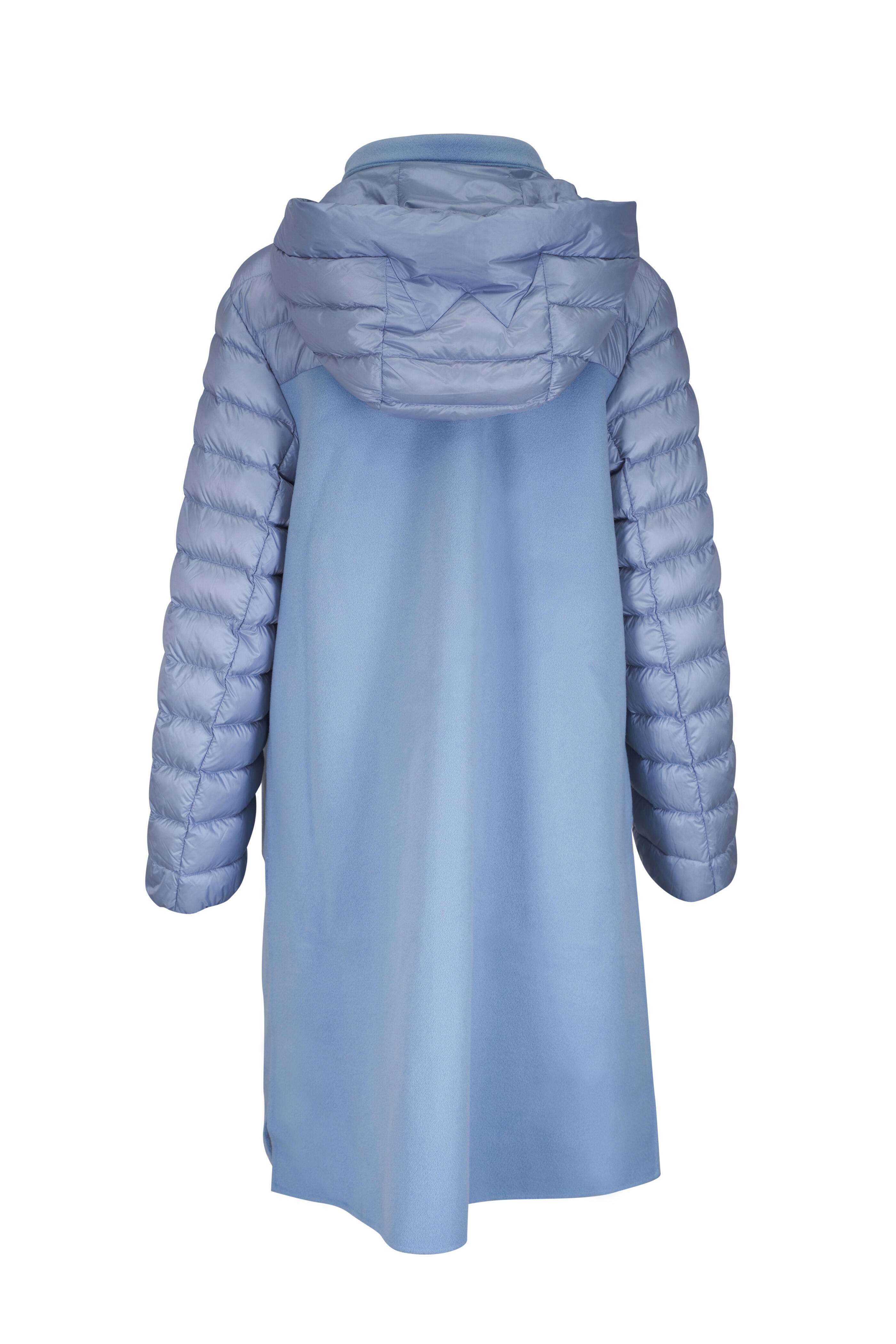 Bogner - Isy Light Blue Wool & Down Coat