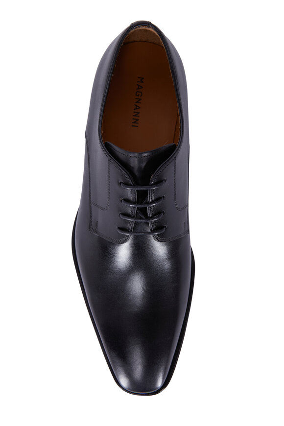 Magnanni - Colo Black Leather Lace-Up Oxford