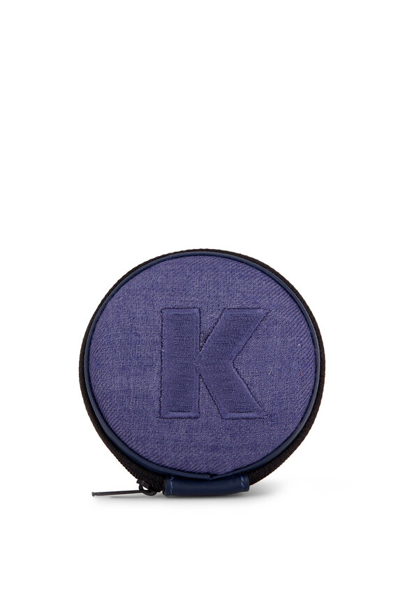 Kiton Blue Earbuds Case