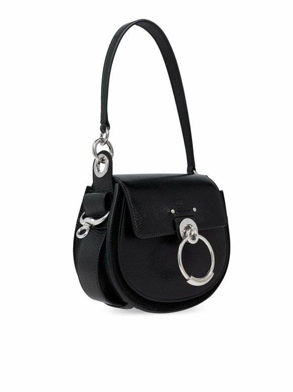 Chloé - Small Tess Black Leather Bag 