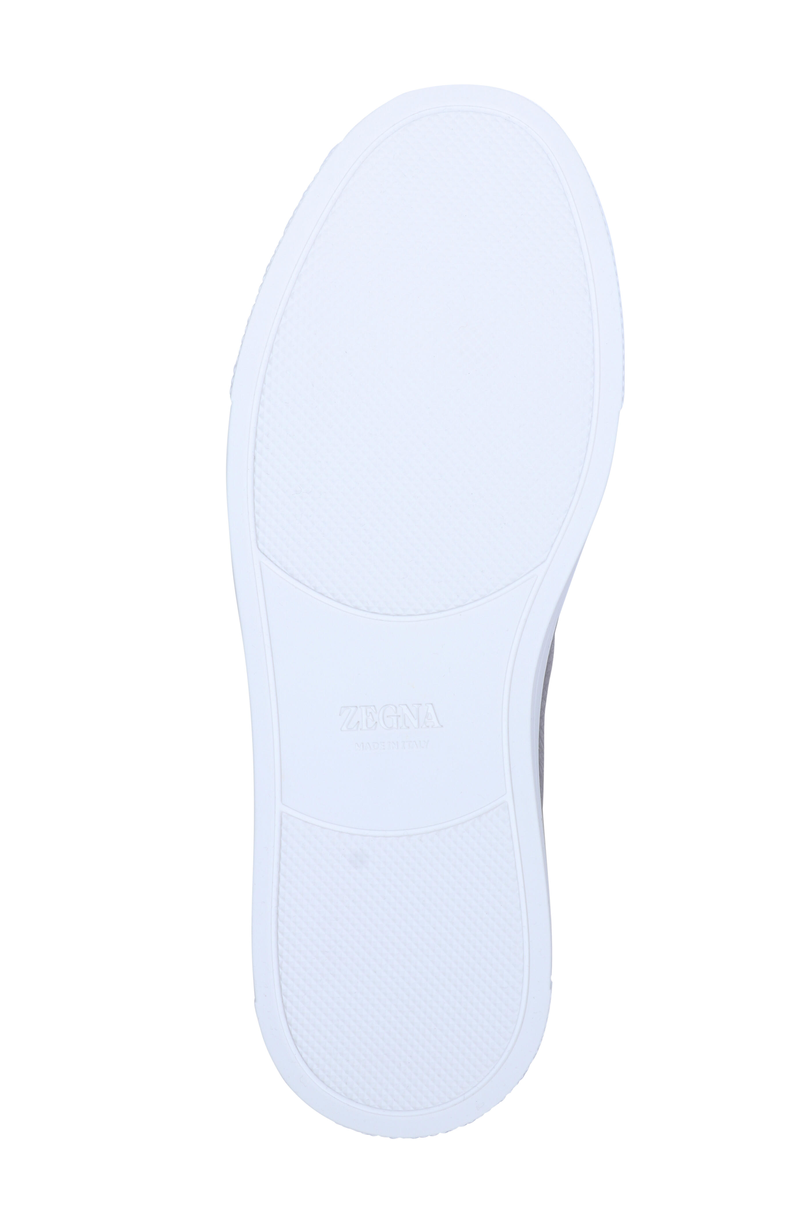 Zegna - Triple Stitch Oyster Leather Sneaker