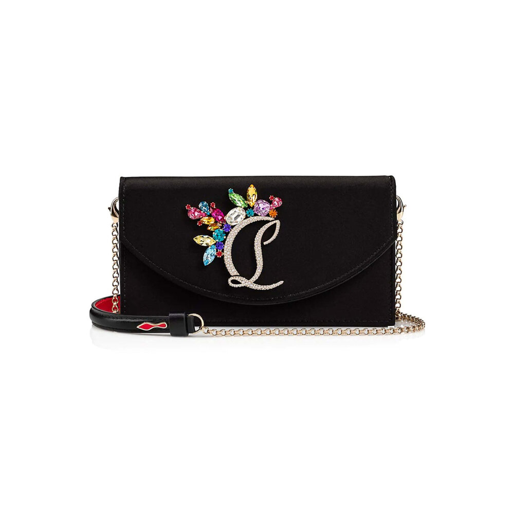 Christian Louboutin - Loubi 54 Satin Chain Strap Bag in