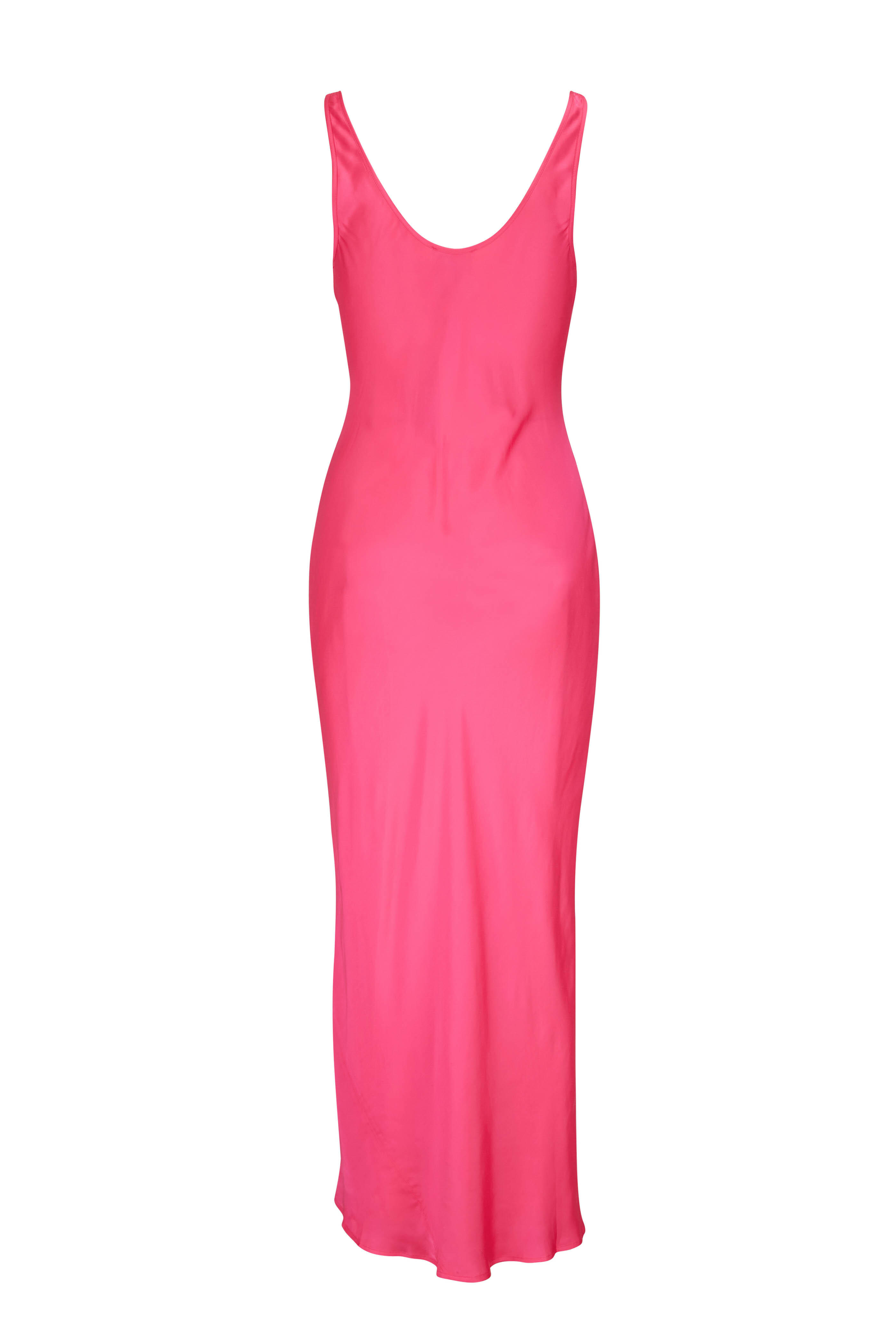 L'Agence - Akiya Pink Glo Tank Dress | Mitchell Stores