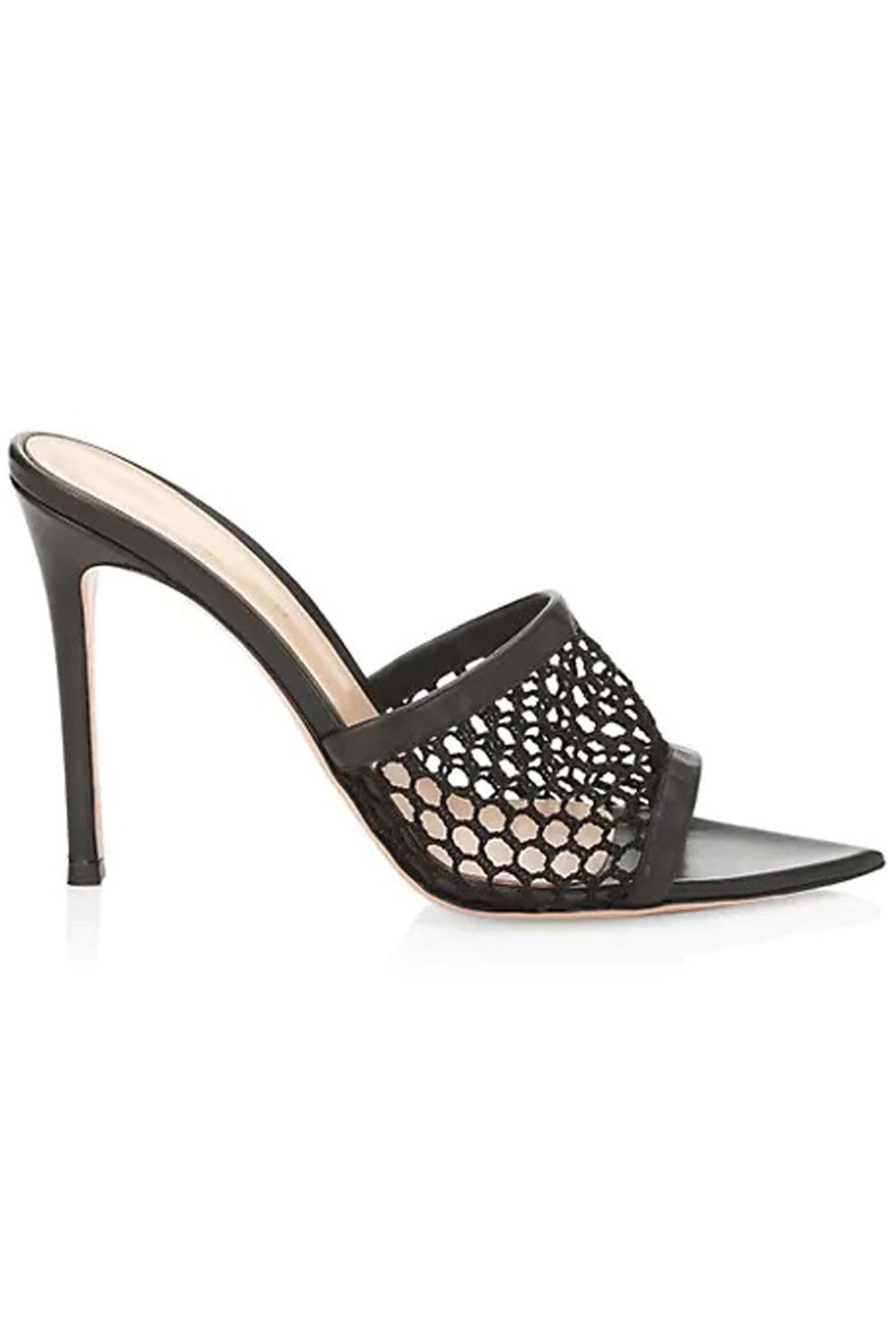 Gianvito Rossi - Alisia Mule in Black
