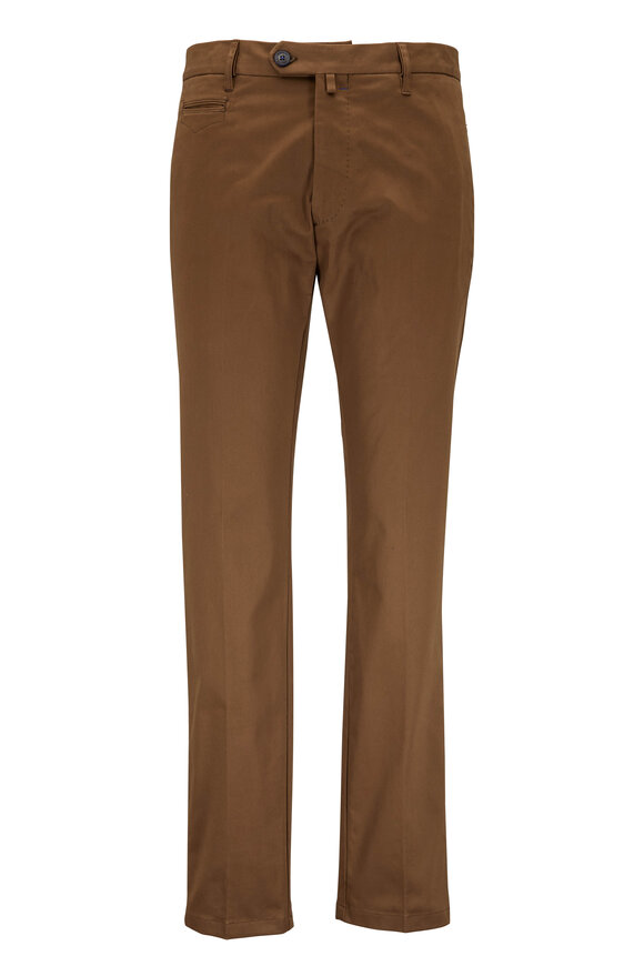 J.W. Brine - Johan Taupe Cotton Pant