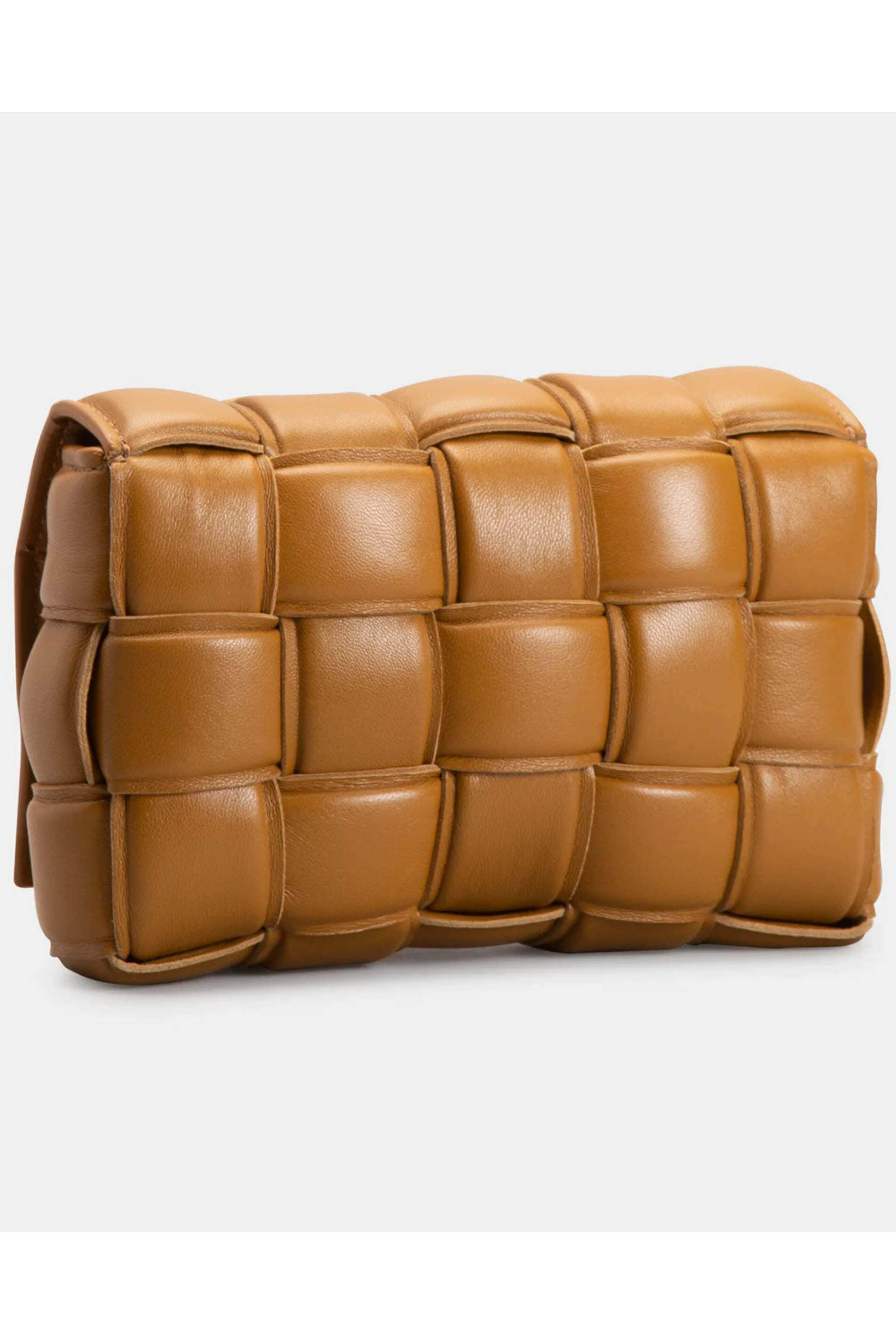 Bottega Veneta - Small Padded Cassette Bag in Camel