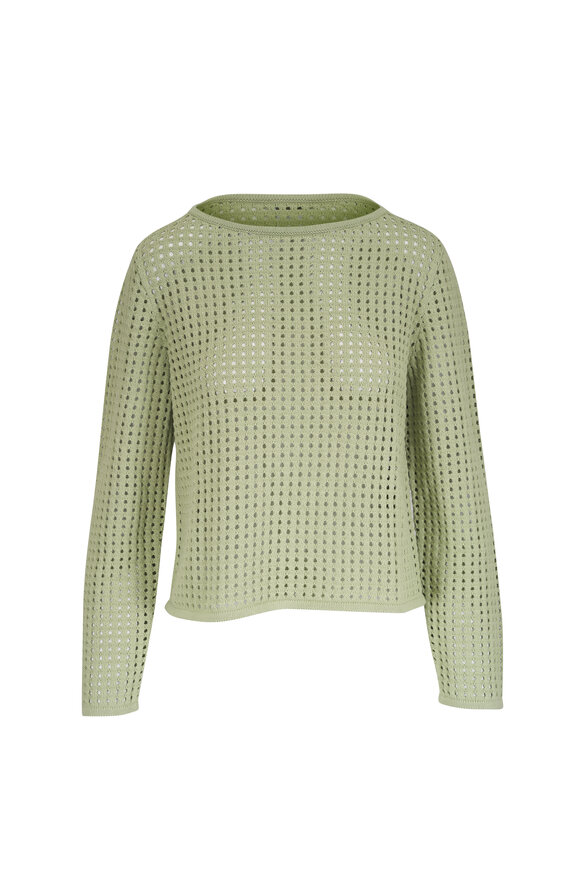 未使用The Elder Statesman ストラップショートスリーブセーター The Elder Statesman CROSS NET TURTLE NEC｜トゥモローランド