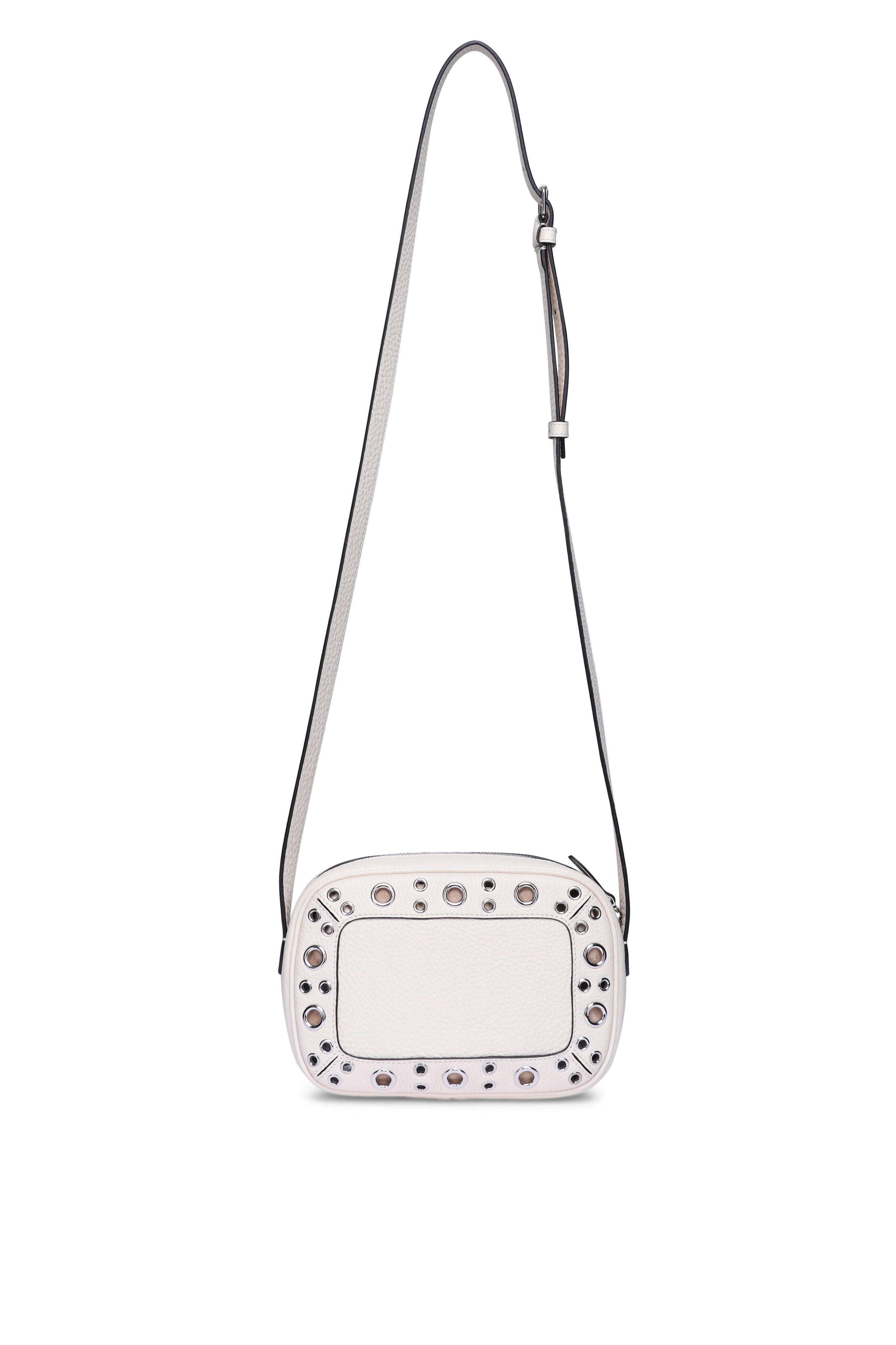 Valentino Garavani - Nellcote Light Ivory Grainy Leather Crossbody Bag