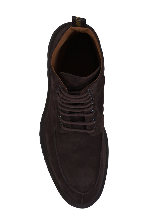 Aquatalia Danny Brown Suede Lace Up Boot - view 5