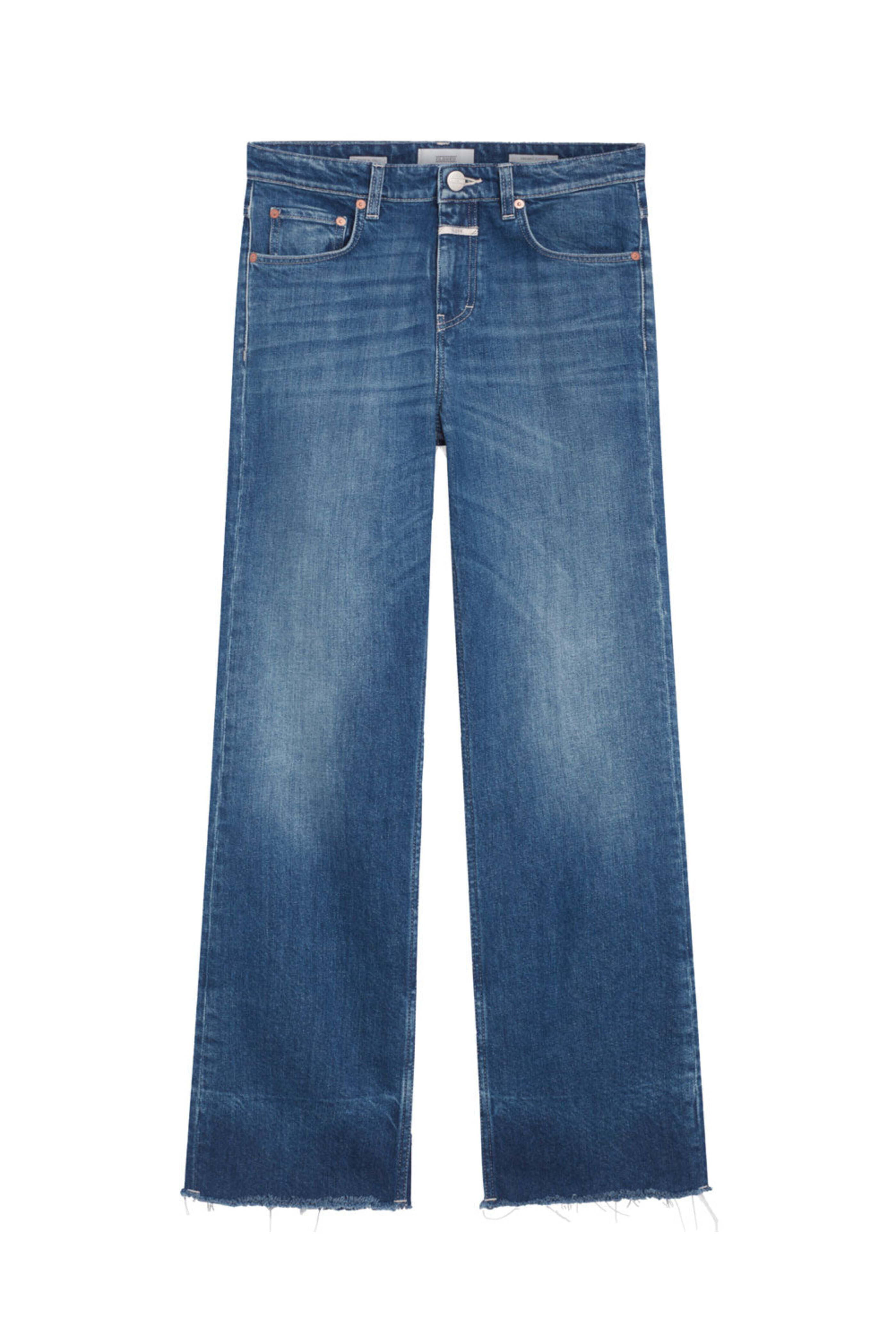 Closed - Baylin Jean in Mid Blue