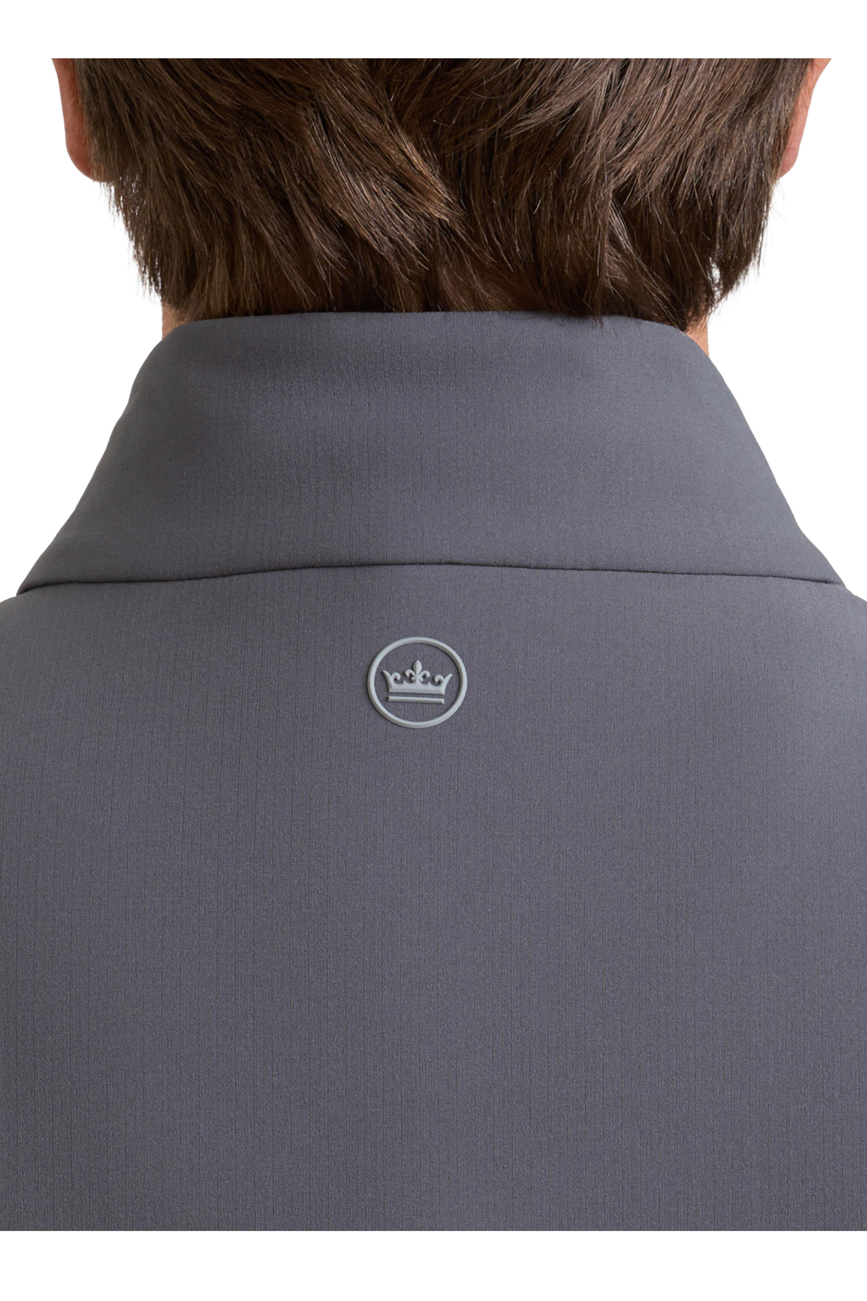 Peter Millar - Summit Charcoal Gray Full Zip Vest