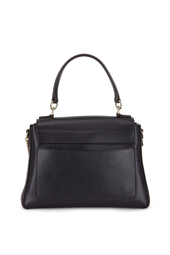 Chloé - Faye Black Leather Shoulder Bag | Mitchell Stores
