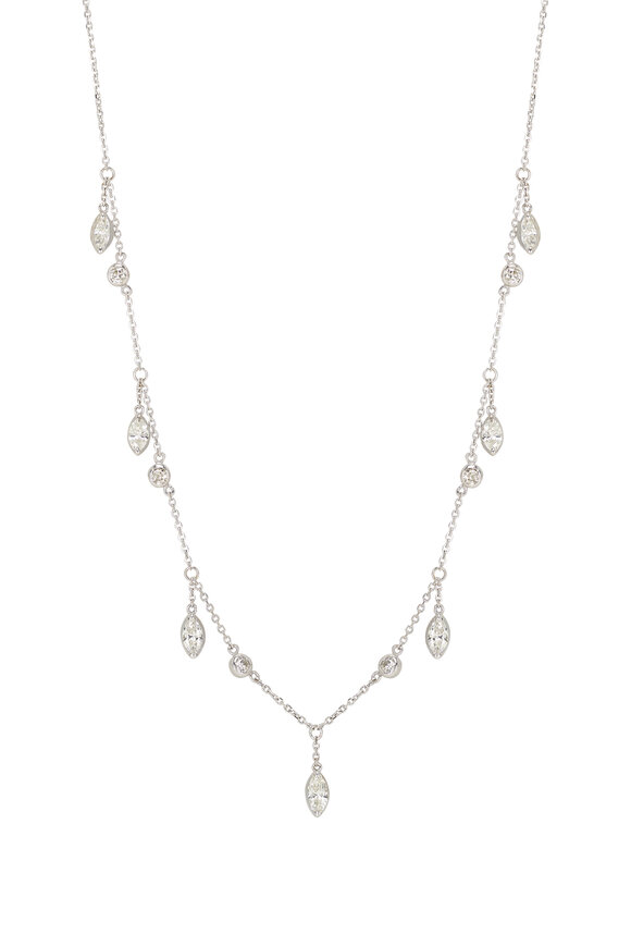 Kai Linz - Willa Diamond Dangle Necklace